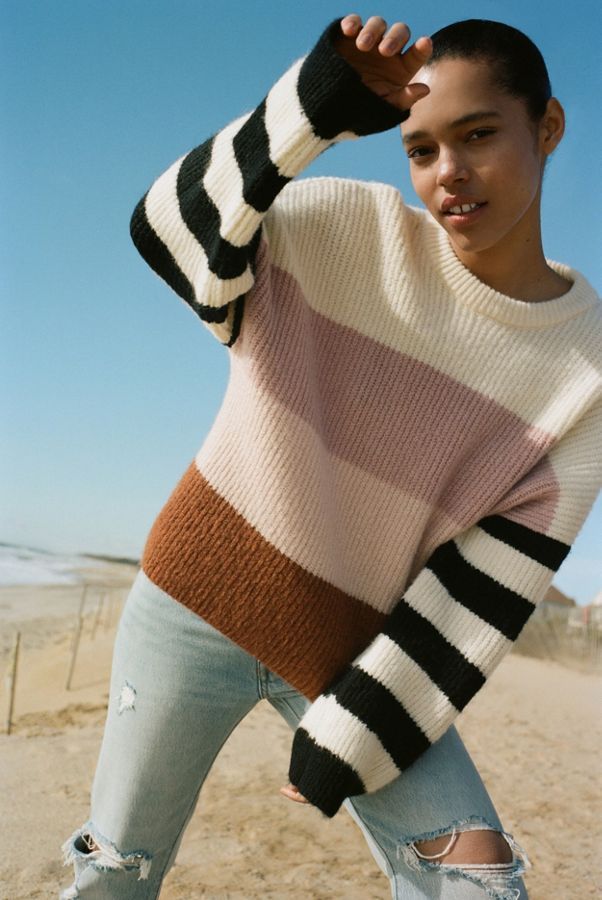 Truly Madly Deeply Caroline Stripe Sweater | Urban Outfitters (US and RoW)