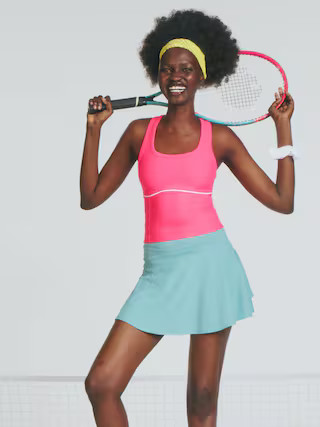 High-Waisted PowerSoft Skort | Old Navy (US)