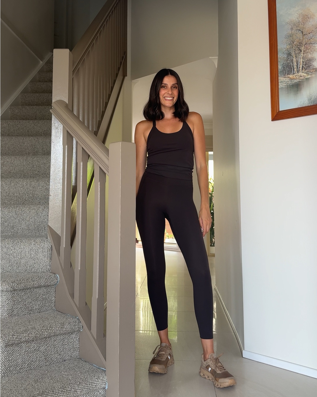 Choc activewear set 🤎 Leggings and tank both nimble activewear x 