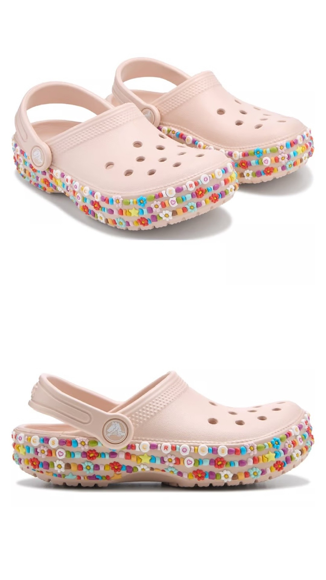 Girls Taylor swift friendship bracelet crocs 

#LTKKids