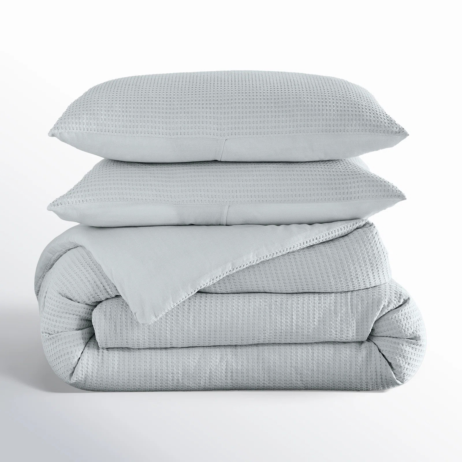 Felix Cotton Waffle Comforter Set | Wayfair North America