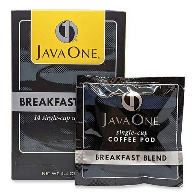 Java One Coffee Pods, Breakfast Blend, Single Cup, 14/Box | Target