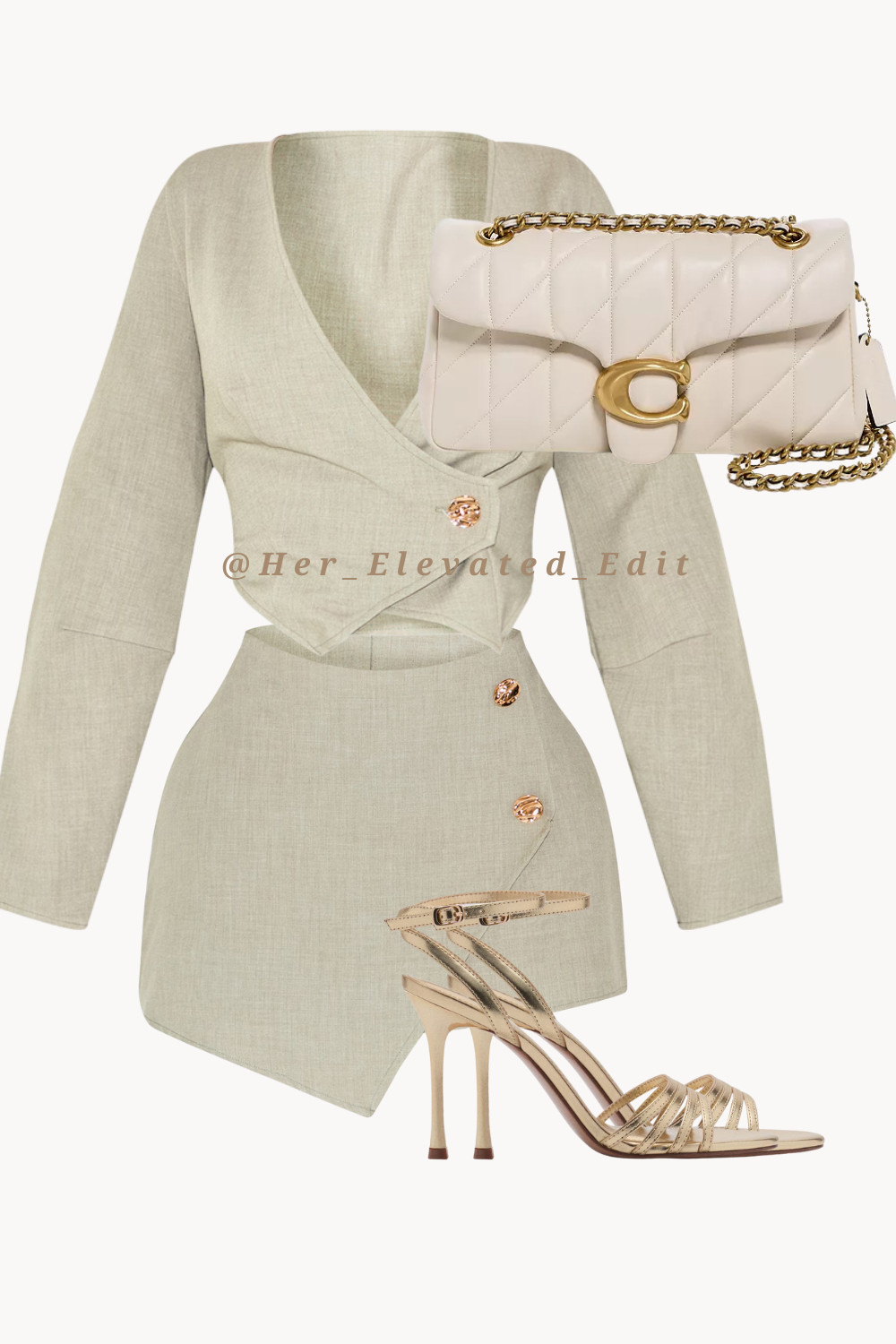 Office to date night, but make it effortless.
This sage green look is polished enough for work and soft enough for dinner plans — tailored, feminine, and timeless. Styled with a white shoulder bag and neutral heels for an elevated finish. 

#LTKDateNight
#LTKStyle
#LTKNeutralStyle


 

 