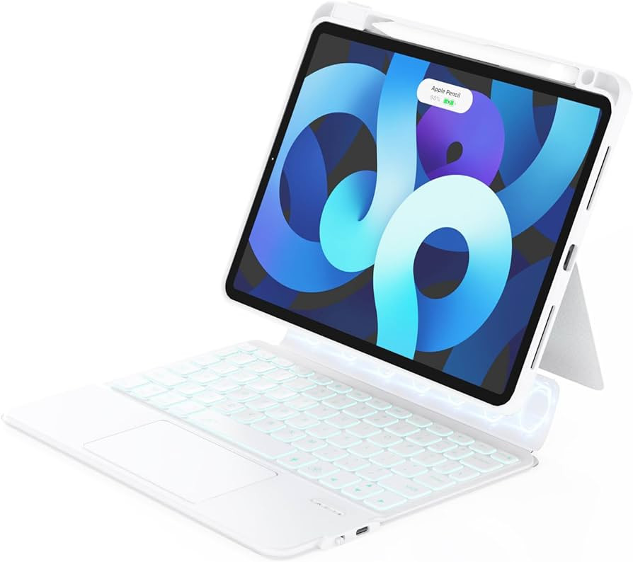 iPad Case with Keyboard Detachable for 11inch iPad Pro (1/2/3/4 Gen) & 10.9 iPad Air 4/5/6(M2) Ge... | Amazon (US)