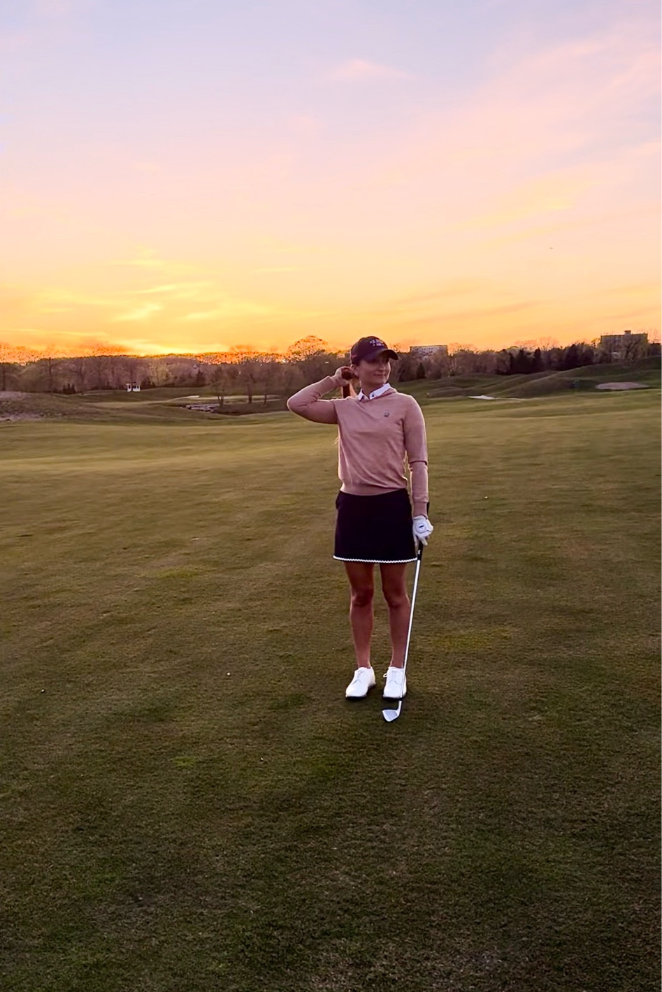 summer sunset golf 🧡

#LTKActive #LTKStyleTip #LTKSeasonal