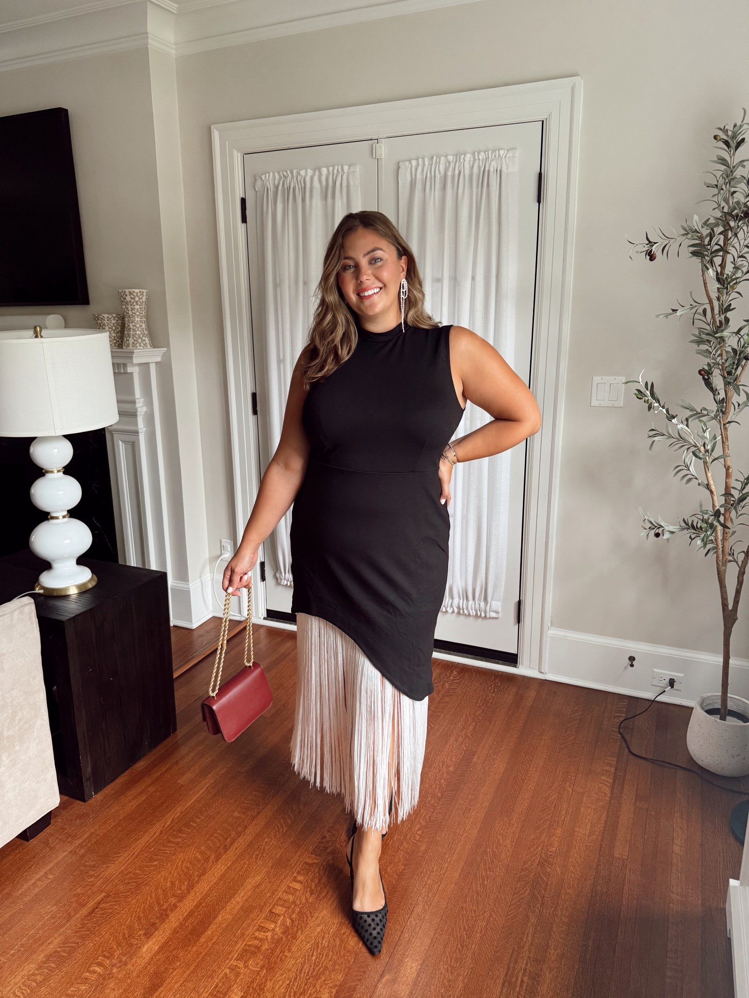 Fall wedding guest dress - wearing size 18 - 50% off now! 

#LTKWedding #LTKPlusSize #LTKSeasonal