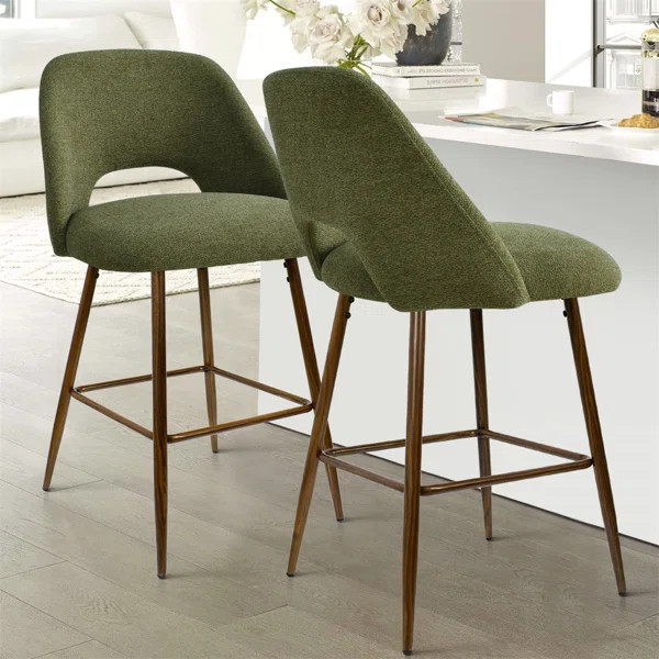Berneta 25'' Counter Stool (Set of 2) | Wayfair North America