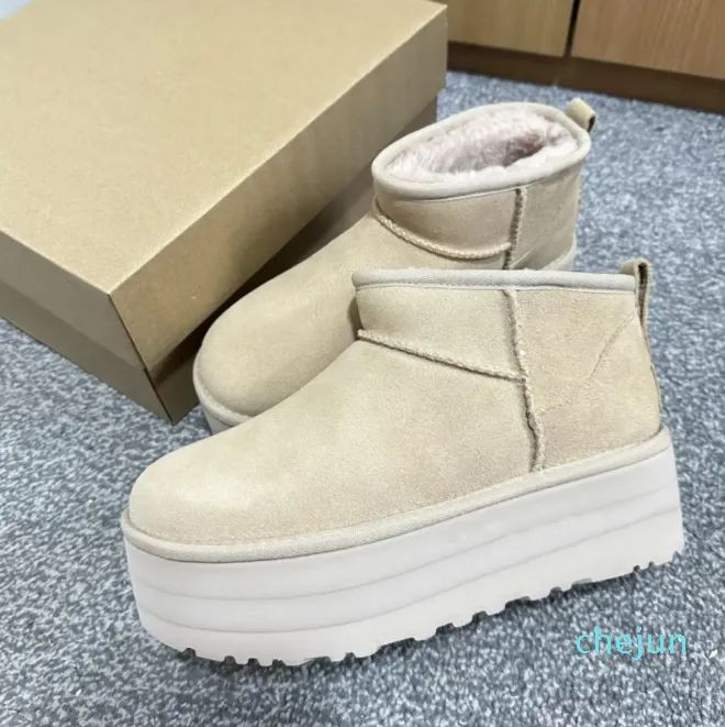 Ultra Mini Platform Boot Mustard Seed Boot Driftwood Goat Boot Slippers Tasman Slides Petites Sue... | DHGate