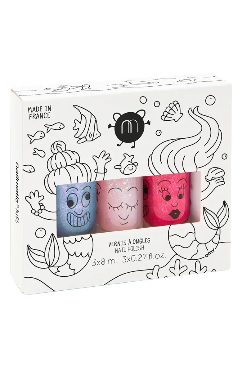 nailmatic Kids' Set of 3 Water Based Nail Polishes | Nordstrom | Nordstrom