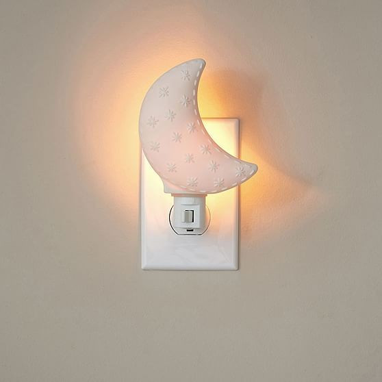 Ceramic Moon Nightlight | West Elm (US)