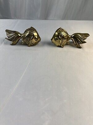 Vintage 70’s pair of Fancy Brass Goldfish   | eBay | eBay US