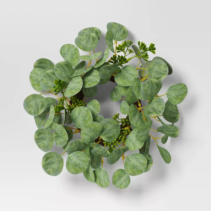 Mini Wreath Eucalyptus - Threshold™ | Target