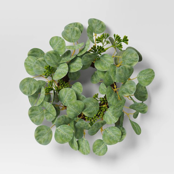 Mini Wreath Eucalyptus - Threshold™ | Target