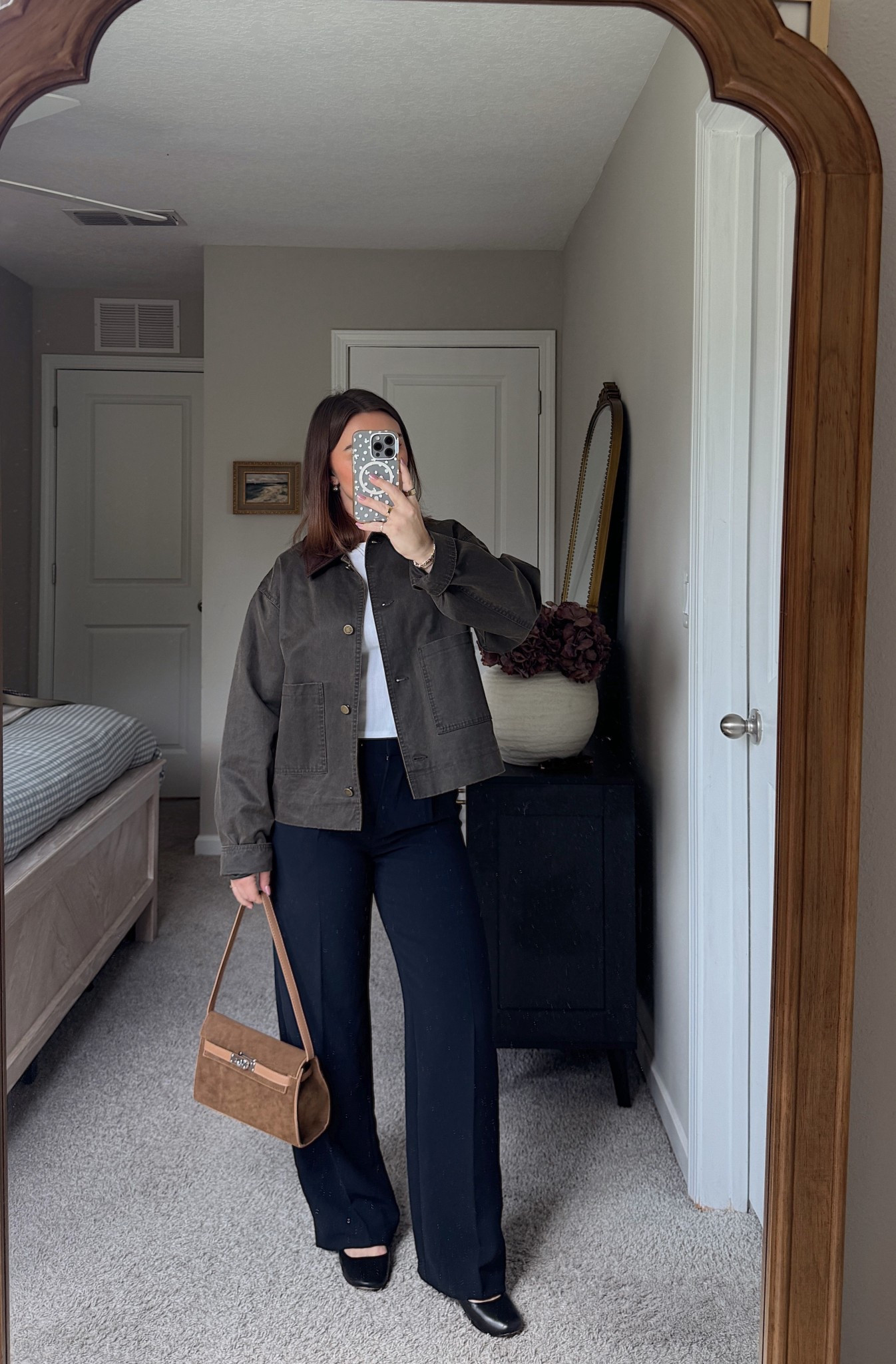 Barn jacket, Casual fall outfit, early fall outfit, autumn outfit inspo, aesthetic style, Pinterest girl, styling, autumn pinterest inspired style, casual outfits, everyday style, outfit styling

#barnjacket #earlyfallstyle #casualfalloutfit #falloutfitinspo #ootdfall #fallstyle2025 #everydayoutfit #realoutfits #ootdreel #fallwardrobe