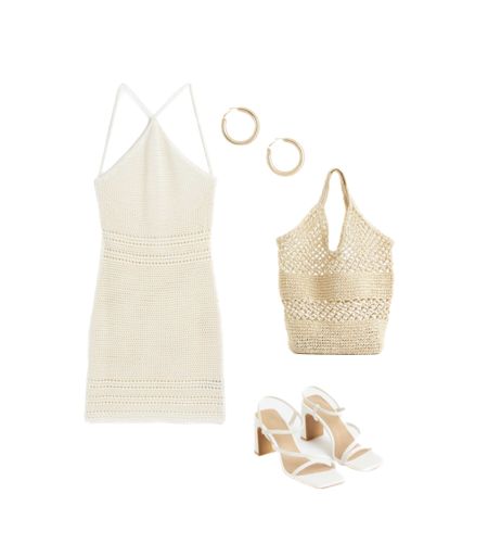 summer outfit, vacation outfit, beach outfit, Spring, spring essentials, crochet outfit, Häkel outfit, fashion, 2023 fashion, basics, gold hoops, gold jewelry, sweatpants, longsleeve, beige, H&M, outfit inspo, outfit inspiration, blue jeans, bag, spring 2023, spring fashion

#LTKfit #LTKstyletip #LTKFind