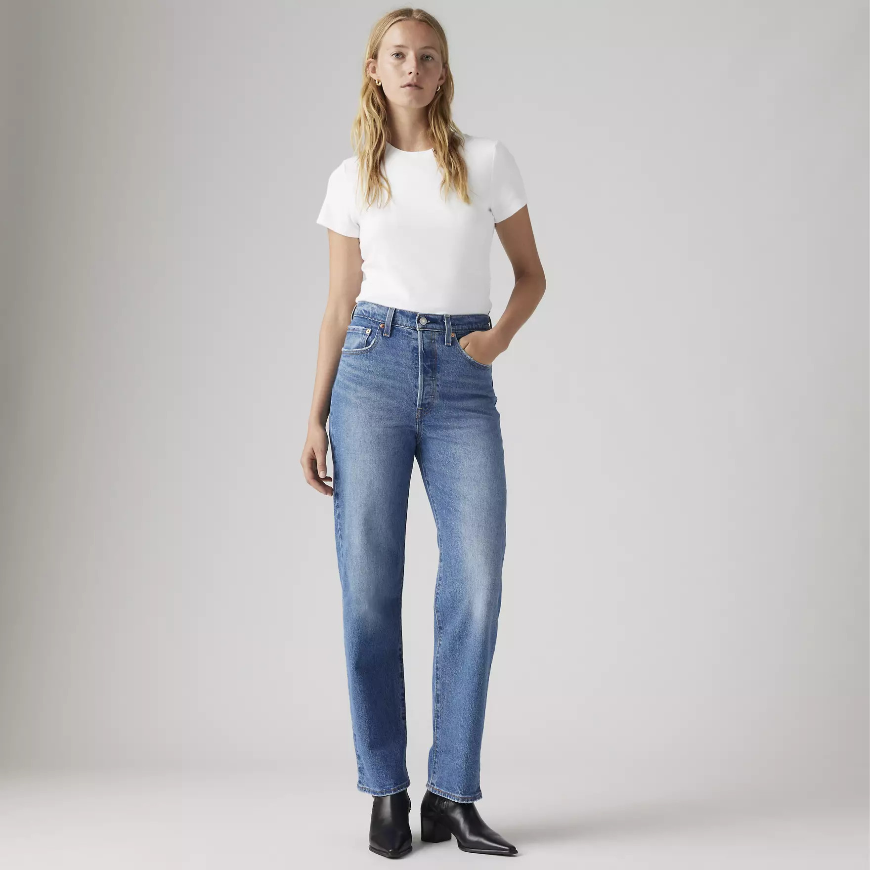 Ribcage Straight Ankle Jeans | Levi's UK