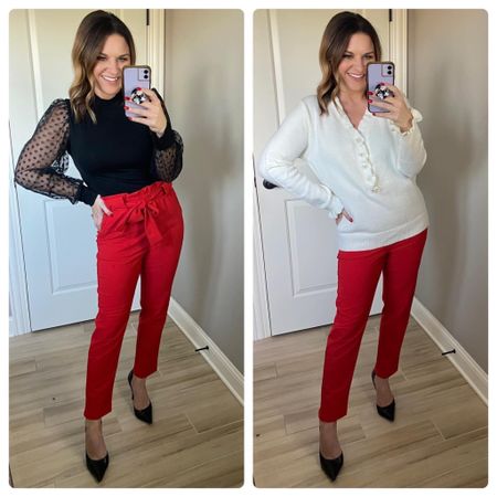 ⚡️⚡️⚡️DEAL⚡️⚡️⚡️ These red pants were a top seller last holiday season, and rightfully so. They are great for work, date night, special occasions, etc. BUT they sold out in red closer to Christmas, so if you want to snag this color, now’s the time!


#LTKSeasonal #LTKstyletip #LTKHoliday