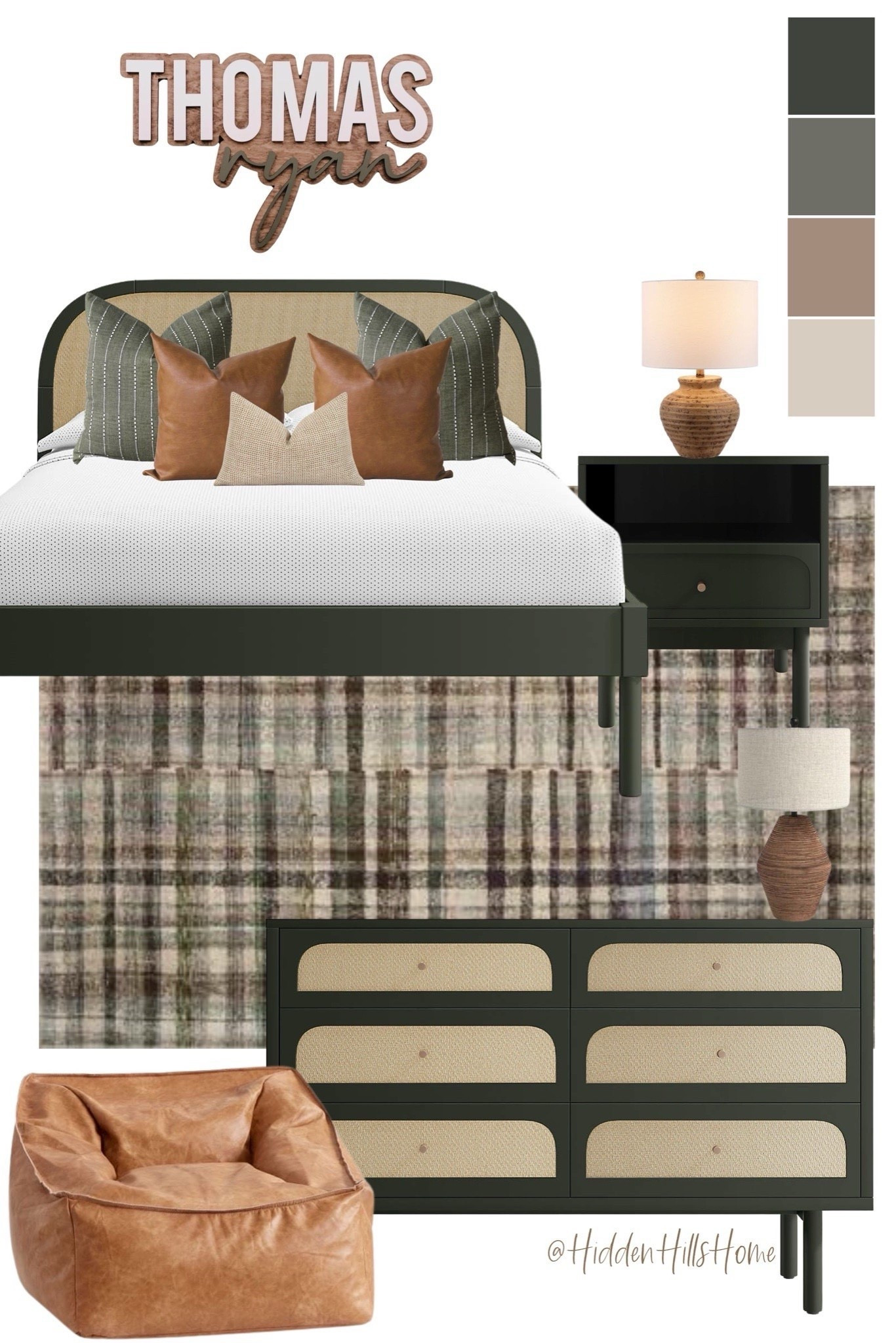 Boys bedroom mood board, teen bedroom design inspiration, boys bed, modern transitional boys bedroom decor #boys

#LTKHome #LTKKids #LTKSaleAlert
