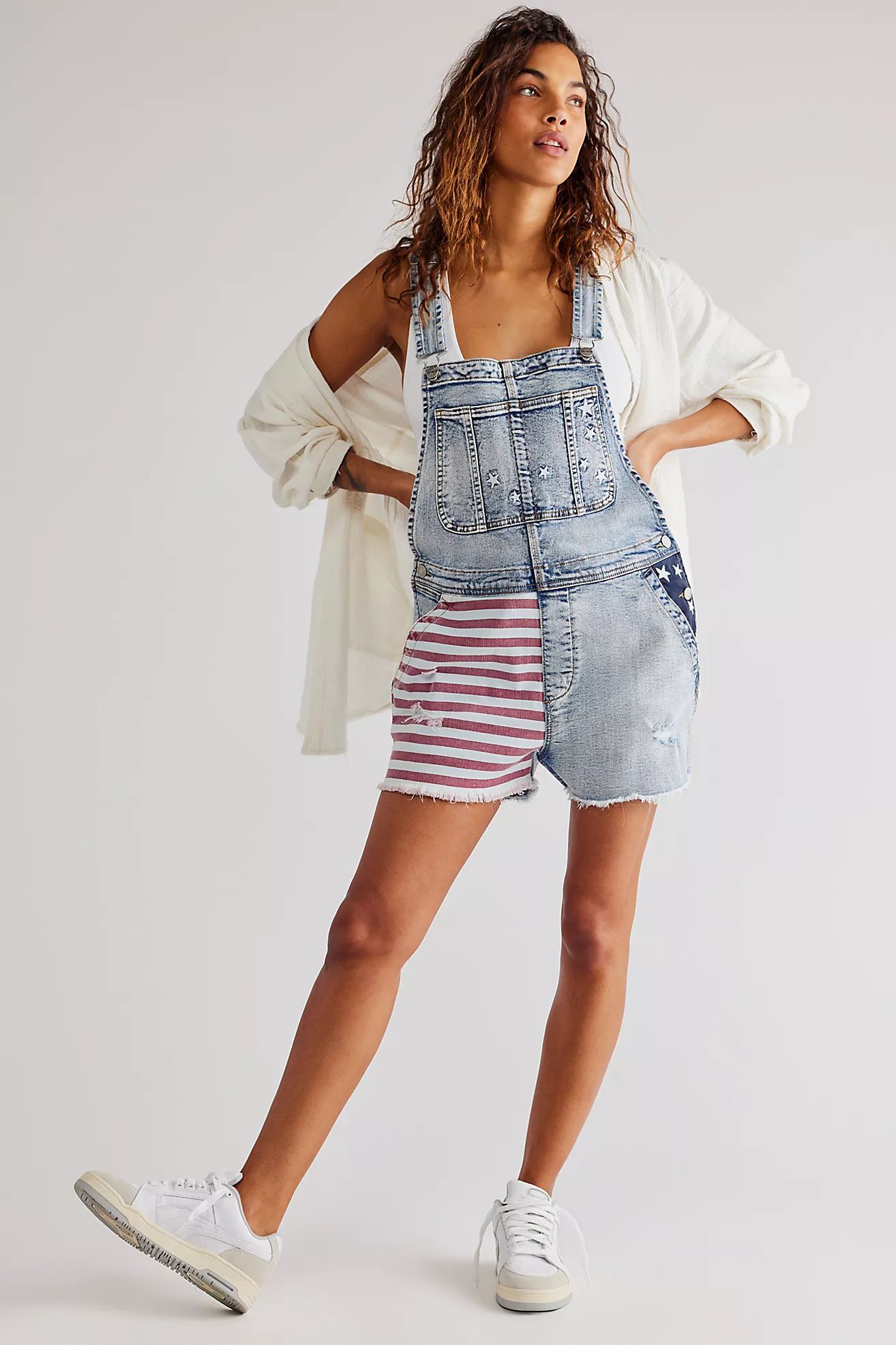Driftwood Americana Shortalls | Free People (Global - UK&FR Excluded)