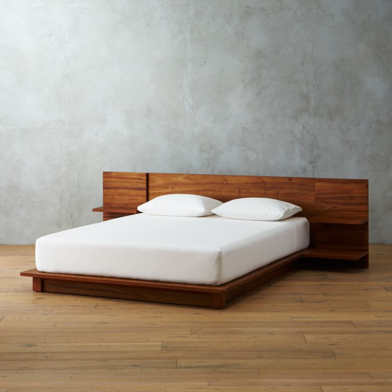 Andes Acacia King Bed + Reviews | CB2 | CB2
