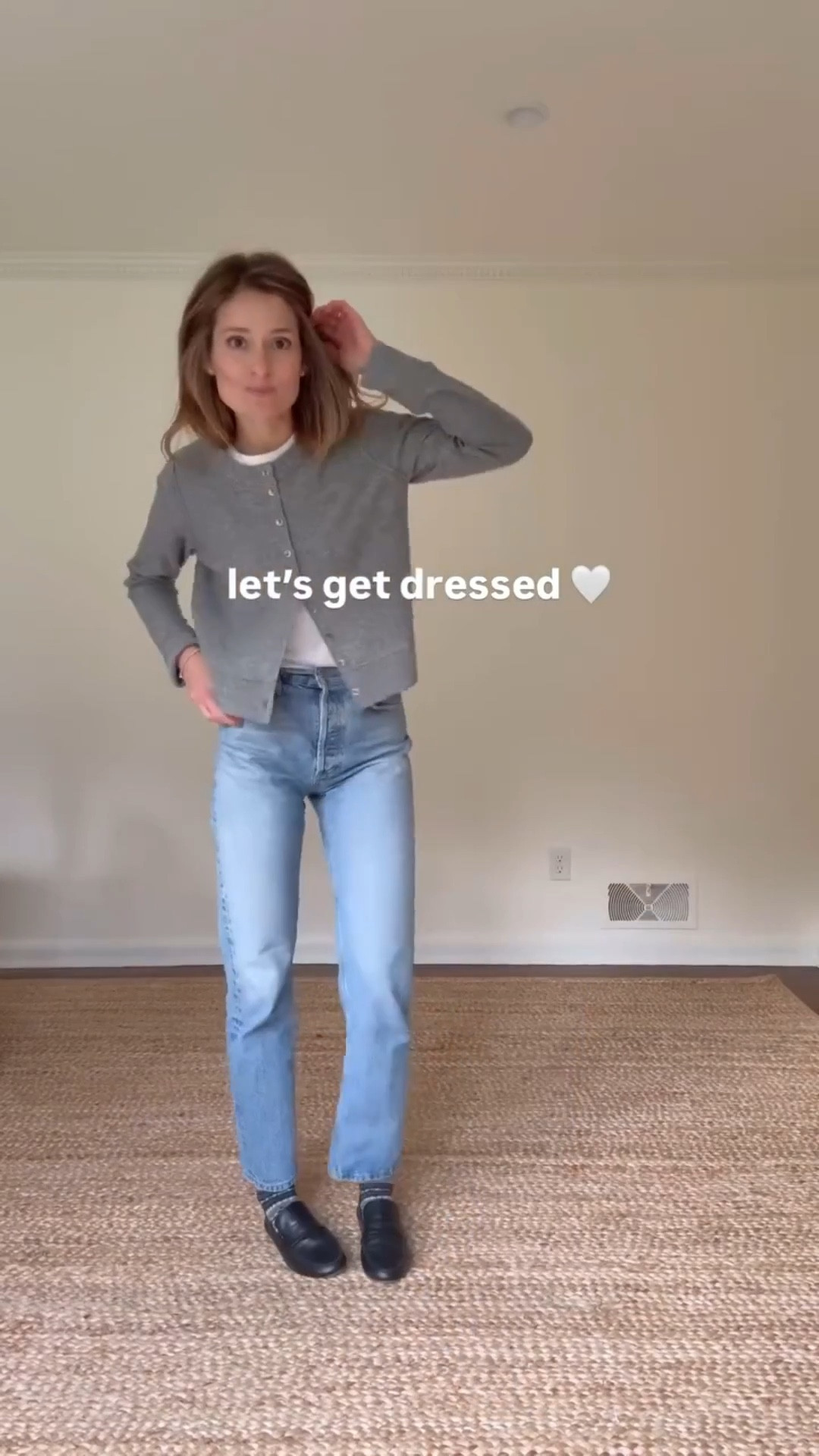 Happy Monday all! Hope you had a great weekend to recharge. Today I paired some of my very favorite best basics with a new pair of cozy Fair Isle socks I found in the men’s department and an elevated pair of loafers to take this outfit full of staples to the next level. 

AGOLDE 90’s jeans are my most worn pair of denim of all time. They sold out in a lot of places (for good reason) in November but now look to be back in stock! • Free People Nocturnal Cardi is one of my favorites! The versatility of the cardigan is real! This is a piece I was wearing in September and I love it so much I still reach for it when it’s 30 degrees here. Paired with the right accessories (cozy socks, hat and gloves) I can wear all winter long when I want to be warm without feeling bulky. • Buck Mason white tee. Perfect for layering. This is a new white tee to my rotation and I’m so glad I found it. At $55 it’s truly a steal. At this quality and for a premium brand like Buck Mason, I would have expected a much higher price tag • Jamie Haller loafers are a big investment but butter soft. These sold out so fast and after wearing them I’m not surprised at all! Linking a few lower price point alts as well.  

Great outfit for working from home, running around town or mom life! 

❤️ Follow if you’re looking for easy everyday outfit inspiration! 

#outfitinspo #outfitoftheday #outfitideas ##everydaystyle #ootd #effortlessstyle #momstyle #classicstyle #closetstaples #styleblogger #realoutfitgram #fallfashion #outfitinspo #wardrobestaples #ootd #winterstyles #bestbasics 

#LTKootd #LTKSeasonal #LTKWorkwear