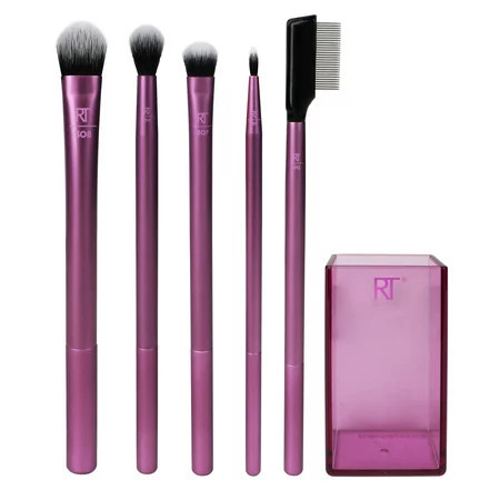 Real Techniques® Enhanced Eye Makeup Brush Set, 6pc | Walmart (US)