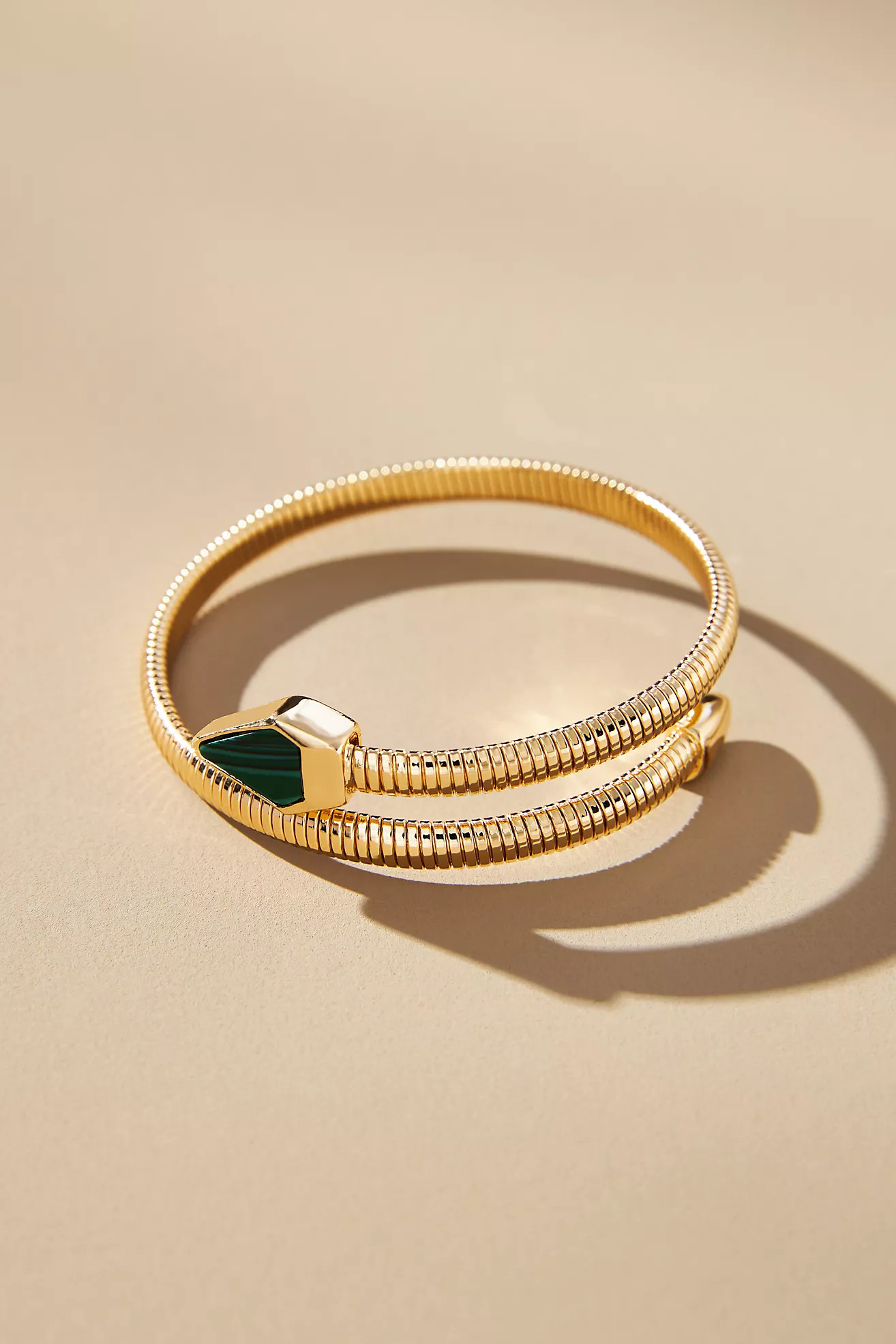 By Anthropologie Stone Serpent Wrap Bracelet | Anthropologie (UK)