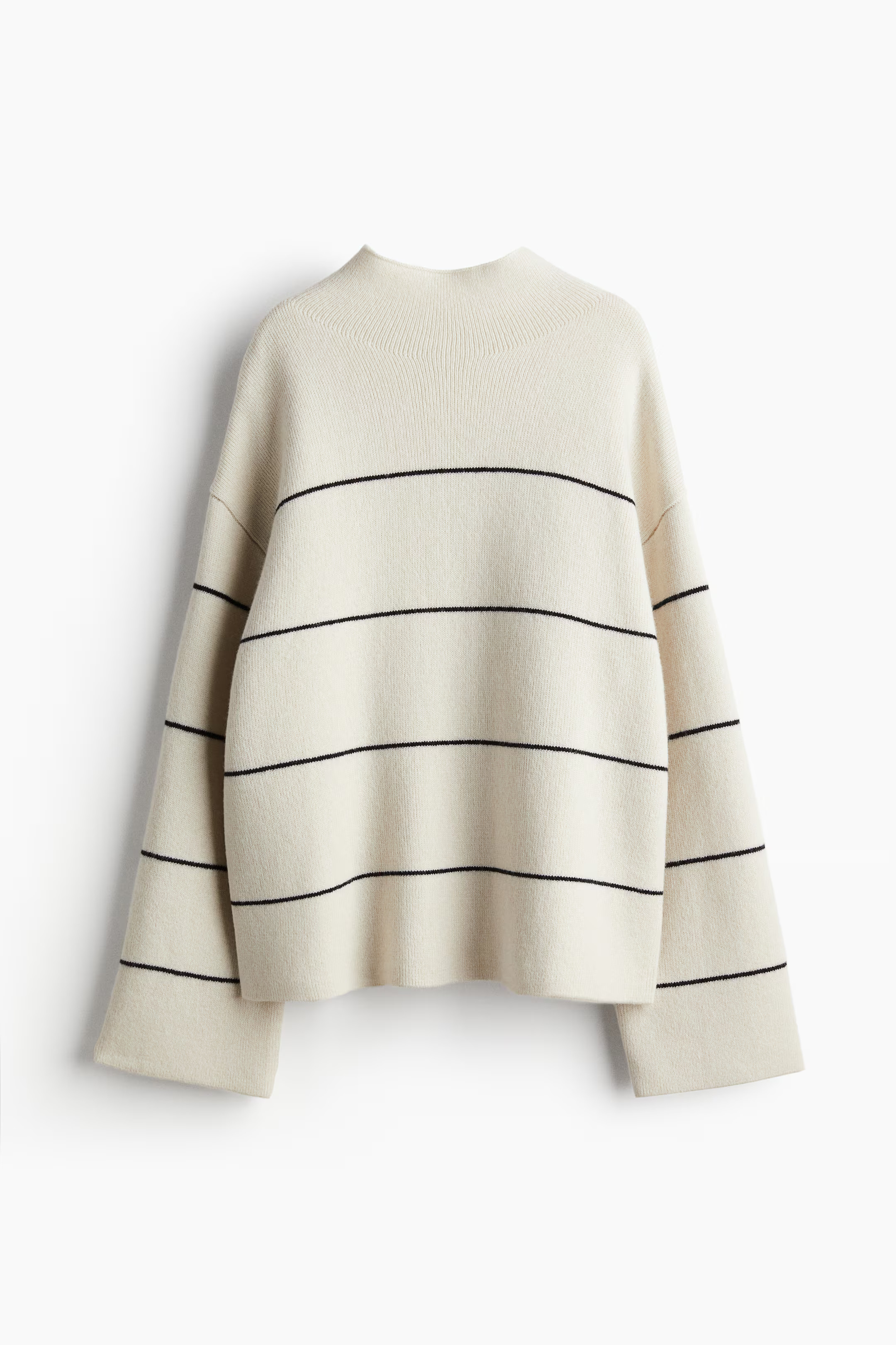 Wool-Blend Mock-Turtleneck Sweater | H&M (US + CA)