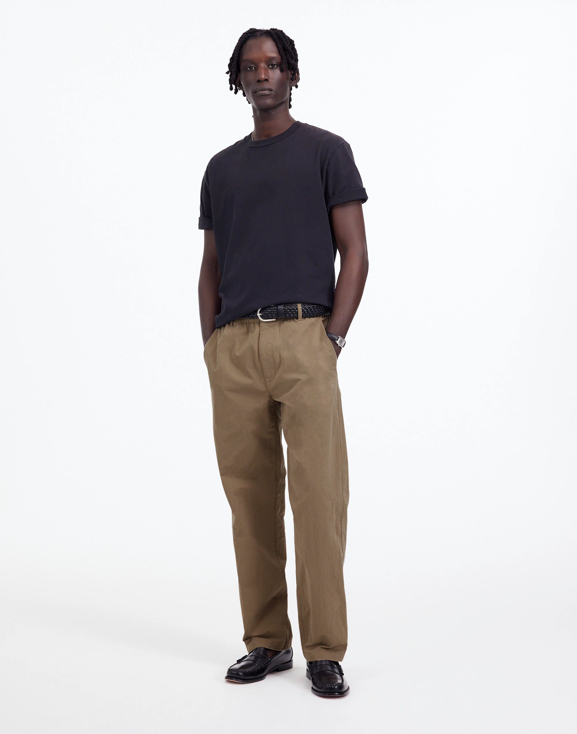 Pull-On Pant in Cotton Blend | Madewell