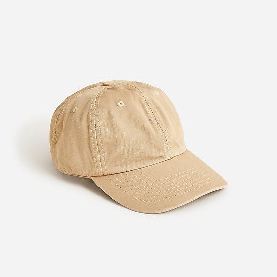 Twill baseball cap | J.Crew US