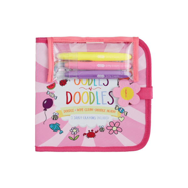 Pink Erasable Doodle Book | Mud Pie
