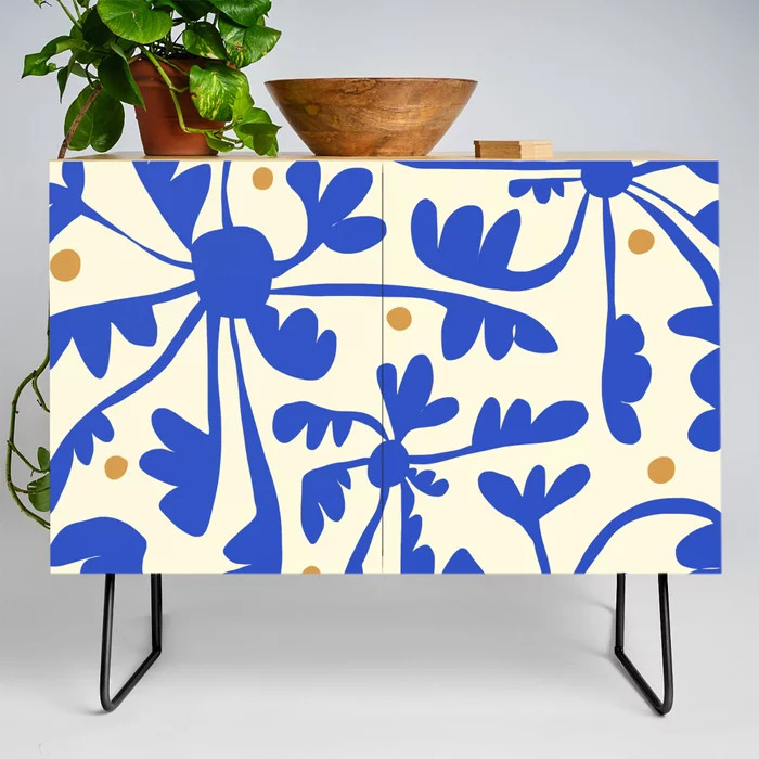 Abstract O1 Credenza by atelier j | Society6