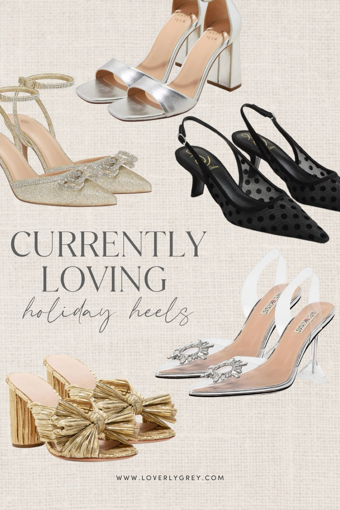 Heels that are perfect for styling outfits for your holiday events this season! 😍

Loverly Grey, holiday outfit, holiday party, heels, winter heels, statement heels 

#LTKStyleTip #LTKHoliday #LTKShoeCrush