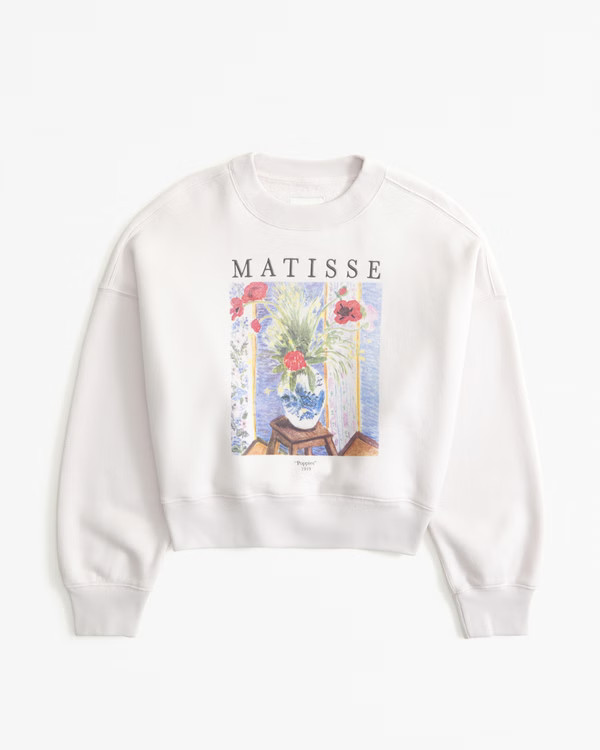 Women's Matisse Graphic Sunday Crew | Women's Tops | Abercrombie.com | Abercrombie & Fitch (US)