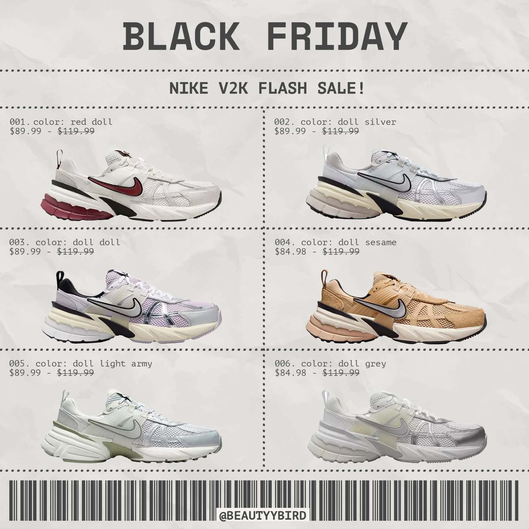 Scroll to shop my favorite daily running shoe! The Nike V2K is on sale! Take advantage of the Black Friday Sale 🖤 All colors are linked under the Purple/Silver shoe.

#LTKStyleTip #LTKSaleAlert #LTKFitness