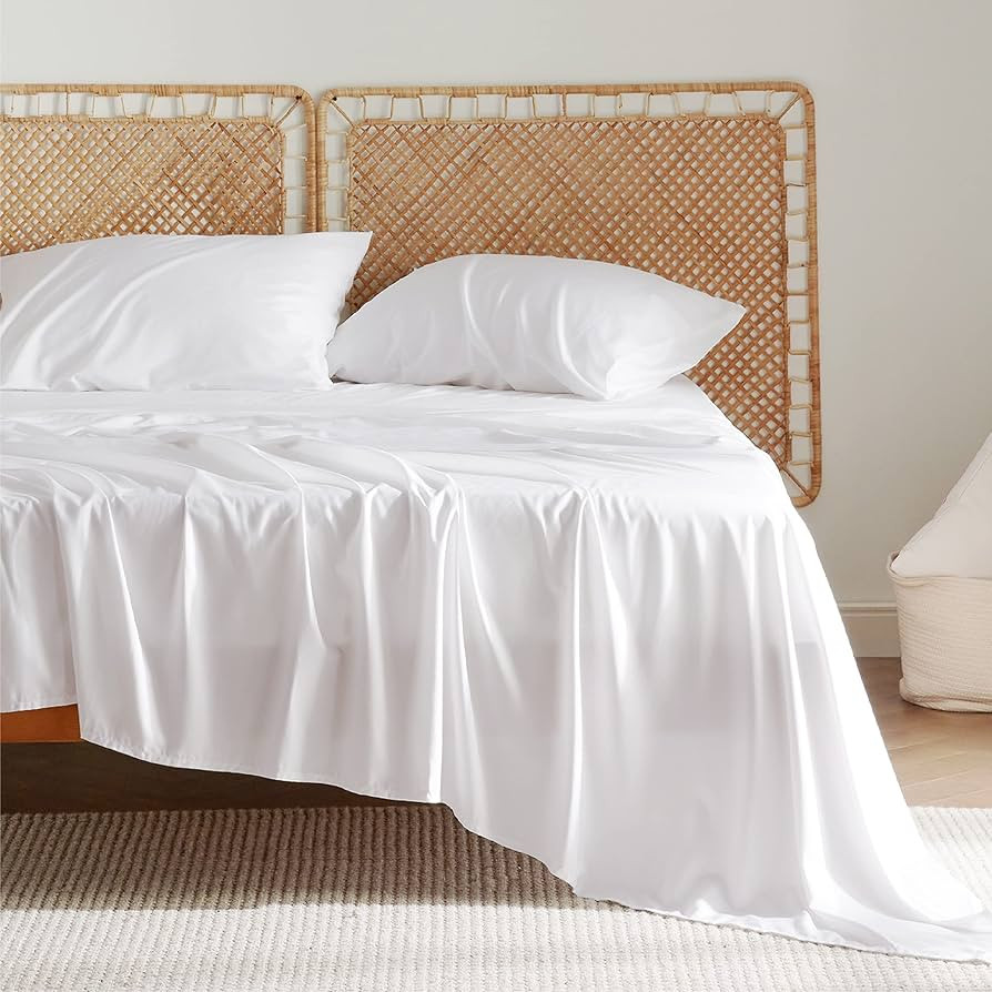Bedsure Full Size Sheets, Cooling Sheets Full, Rayon Derived from Bamboo, Deep Pocket Up to 16", ... | Amazon (US)