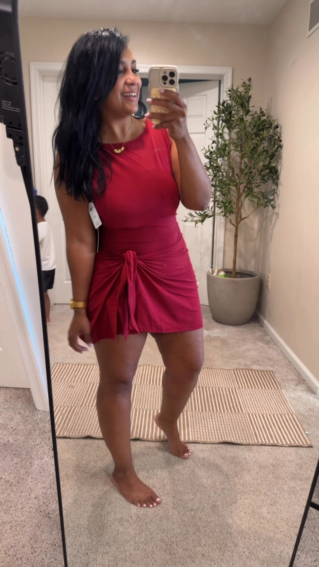 YPB dress⚡️🍒 code 10/10 runs true to size #abercrombie