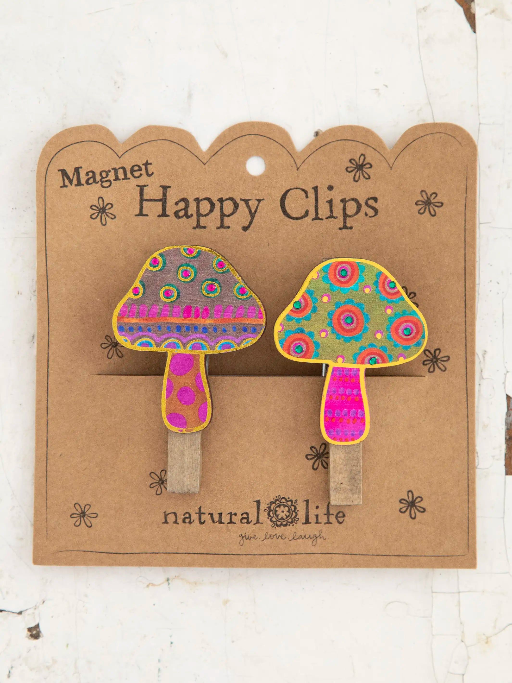 Magnet Bag Clips, Set of 2 - Flower | Natural Life