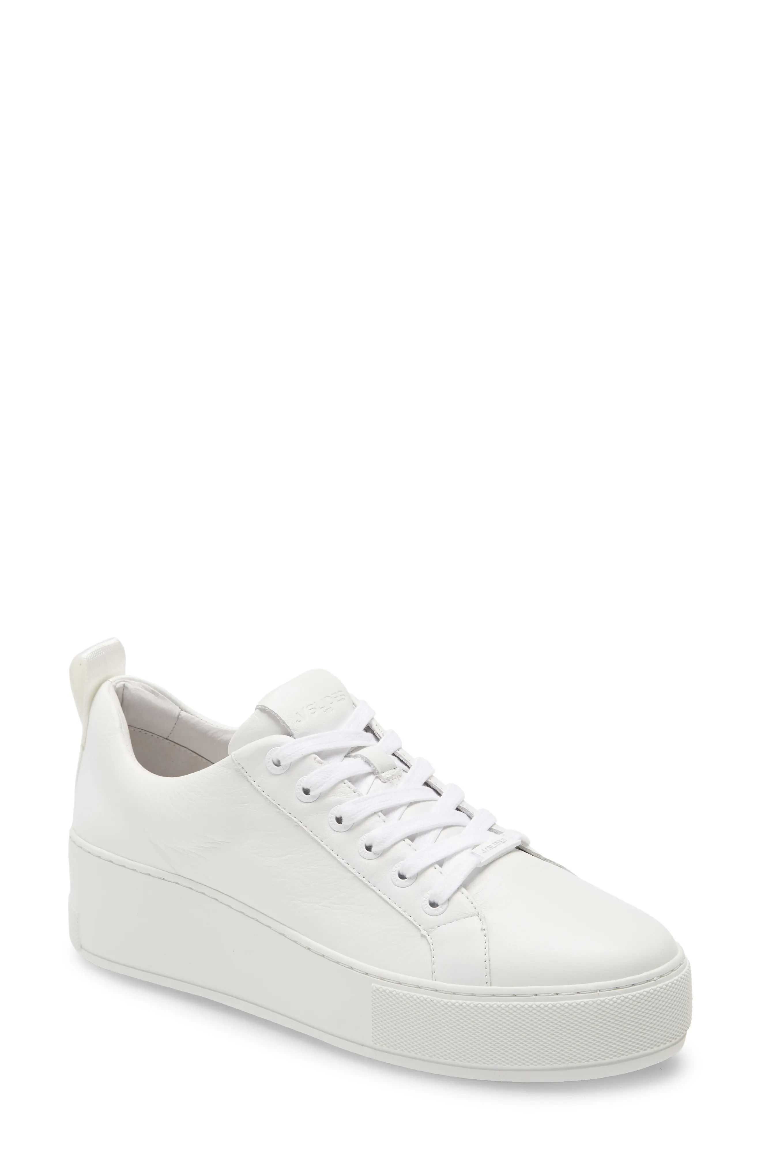Women's Jslides Margot Platform Sneaker, Size 6 M - White | Nordstrom