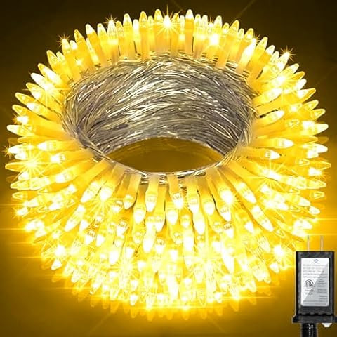 Minetom 100Ft 2000 LED Cluster Lights Christmas Tree Lights Outdoor Christmas Firecrackers String... | Amazon (US)