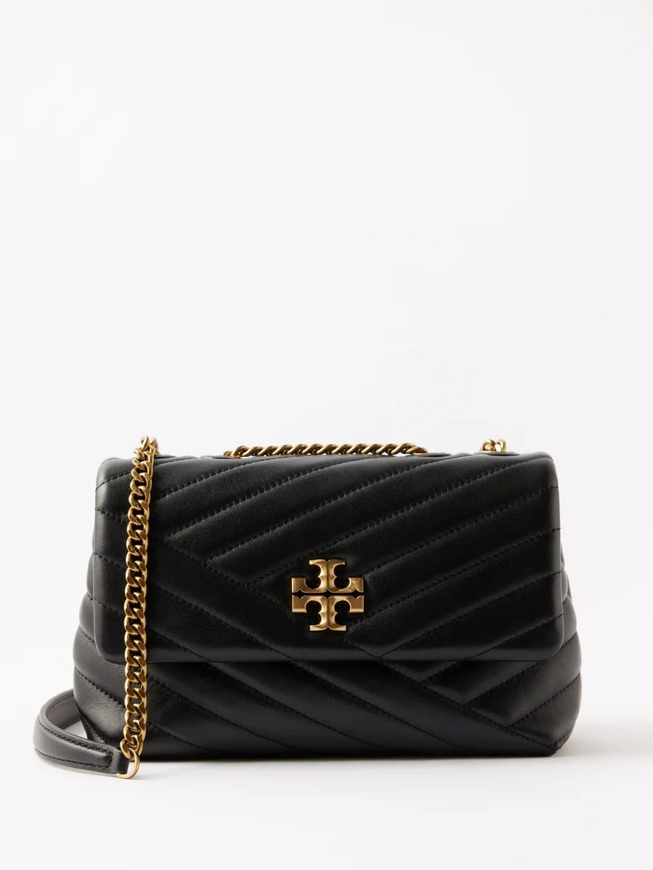 Kira small chevron-quilted leather shoulder bag | Matches (UK)