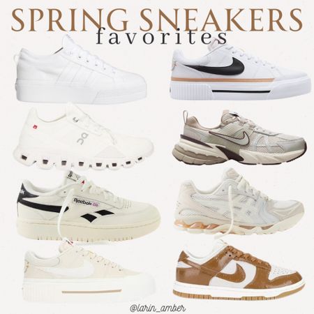 Spring sneakers I'm loving! 



#LTKSeasonal #LTKstyletip #LTKshoecrush