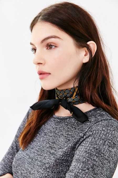 Silky Square Scarf | Urban Outfitters US