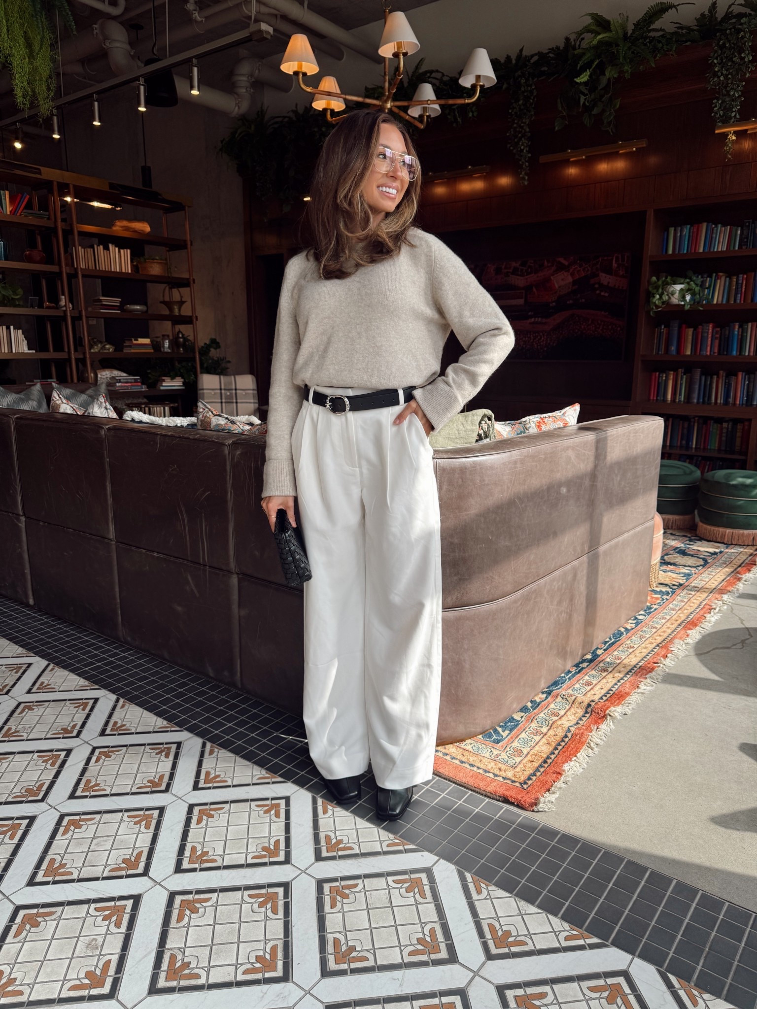 Wearing a size small in my cream Abercrombie sweater & 25 in my Abercrombie pants! Accessories are Amazon 

#LTKmomlife #LTKootd #LTKmorningroutine