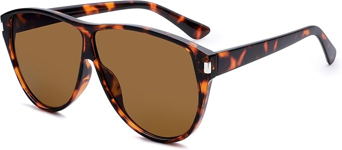 SOJOS Trendy Oversized Sunglasses for Women,Retro Big Large Shades Sun Glasses SJ2708 | Amazon (US)