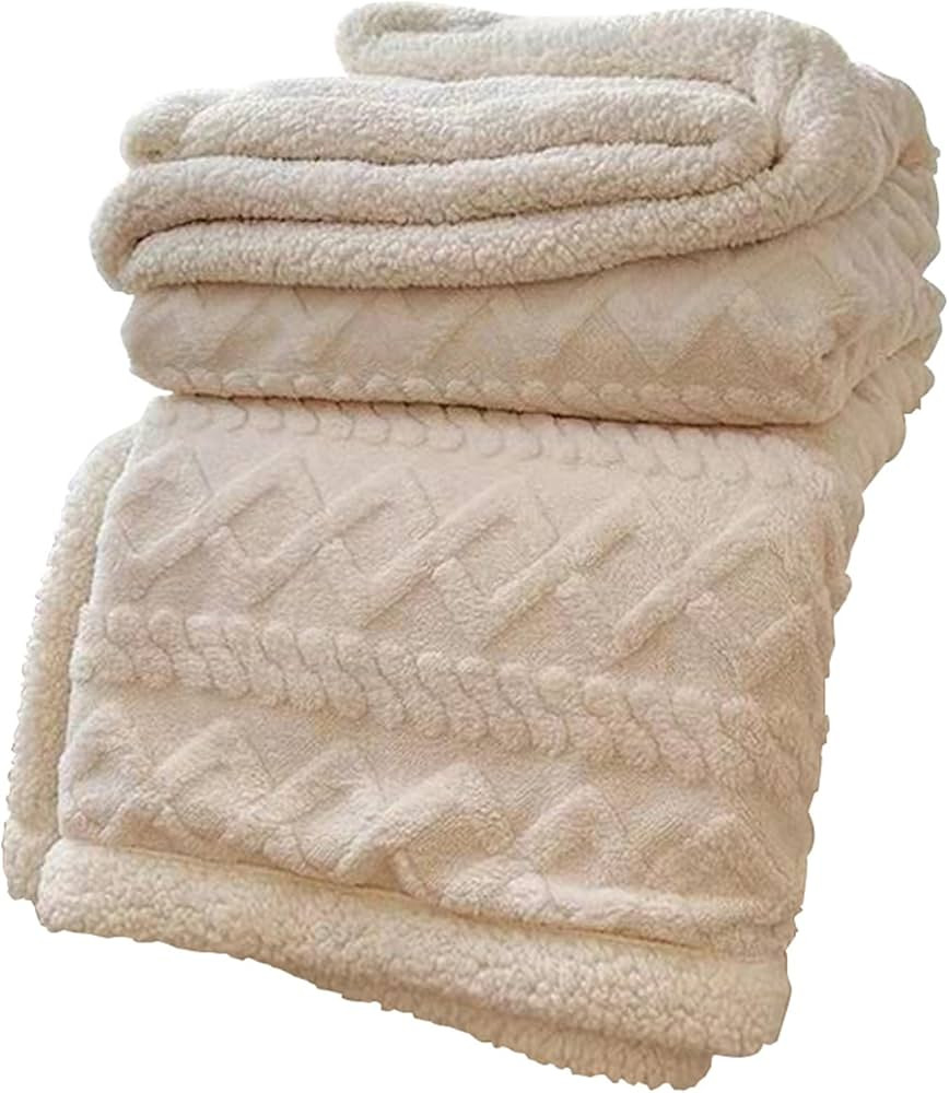 Sherpa Fleece Throw Blanket-3D Stylish Design, Super Soft,Fluffy,Warm,Cozy,Plush,Fuzzy for Couch ... | Amazon (US)