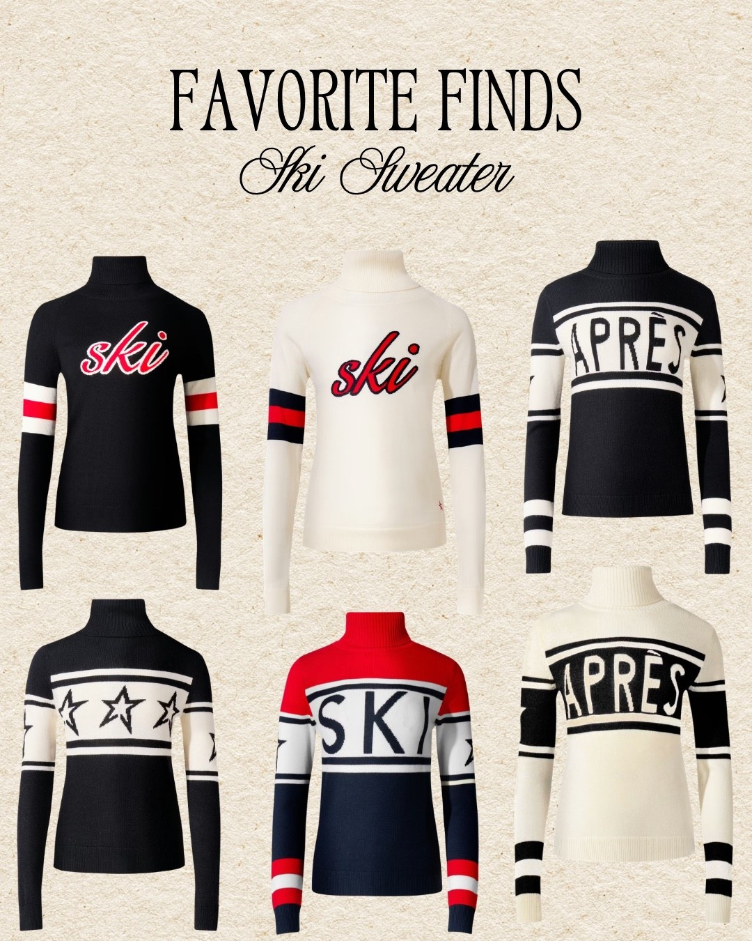 Favorite Ski Sweaters