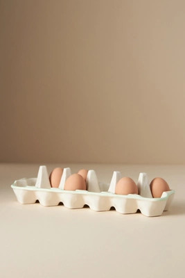Linnea Stoneware Egg Crate | Anthropologie (US)