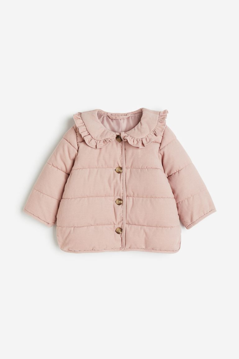 Corduroy Jacket - Dusty pink - Kids | H&M US | H&M (US + CA)