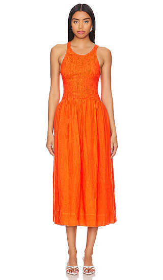 Rue Sophie Ryani Dress in Orange - Orange. Size XS | Revolve Clothing (Global)